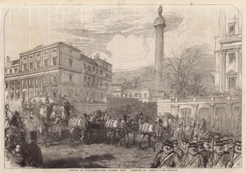 Opening of Parliament - Her Majesty Passing Through St James