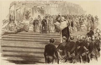 Opening of the Crystal Palace, the Archbishop