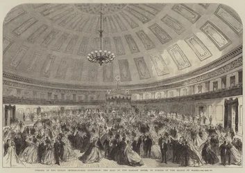 Opening of the Dublin International Exhibition, the Ball at the Mansion House, in Honour of the Prince of Wales