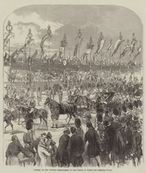Opening of the Victoria Embankment by the Prince of Wales and Princess Louisa