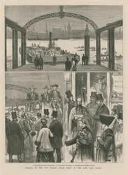 Opening of the New Thames Steam Ferry