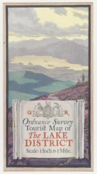 Ordnance Survey Tourist Map of the Lake District, c.1920