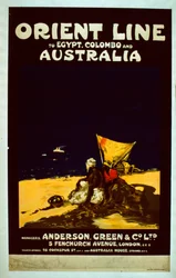 Orient Line Poster, c.1920