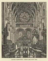 Oxford Cathedral, Choir and East End