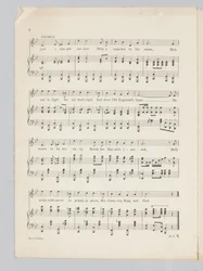 Page 4 of a musical score for the song Just a Soldier