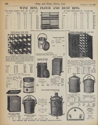 Page from Army and Navy Stores Catalogue