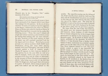 Page from Football: Our Winter Game, by Charles W. Alcock, 1874