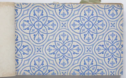 Page from a Wallpaper Sample Book