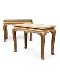 Pair of George II pier tables