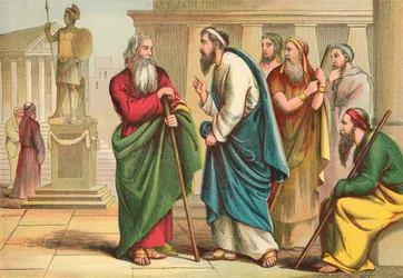 Paul Rebuking Peter
