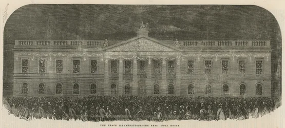 Peace Illuminations at East India House