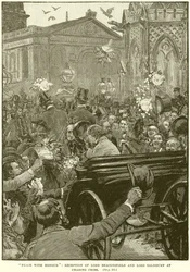Peace with Honour: Reception of Lord Beaconsfield and Lord Salisbury at Charing Cross