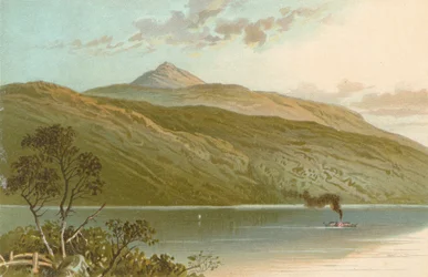 Peak of Ben Lomond from Tarbet