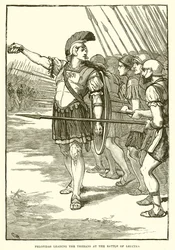 Pelopidas Leading the Thebans at the Battle of Leuctra