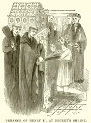 Penance of Henry II at Becket