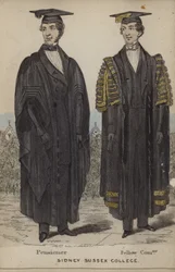 Pensioner, Fellow Commoner, Sidney Sussex College