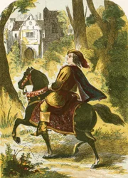 Perkin Warbeck takes refuge in the Abbey of Beaulieu, in the new forest