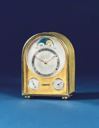 Perpetual calendar travel timepiece, 1898