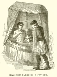 Physician Bleeding a Patient