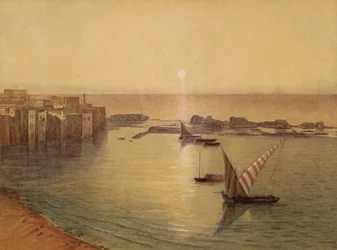 Places mentioned in the Bible: Sidon, Southern side and ancient Harbour