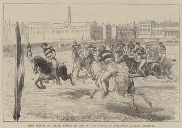 Polo Match at Lillie Bridge in Aid of the Funds of the West London Hospital
