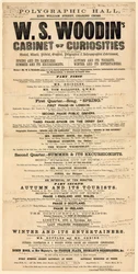 Polygraphic Hall, King William Street, Charing Cross. Advertisement
