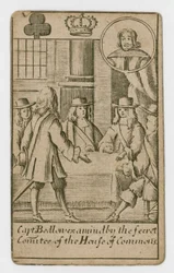 Popish Plot Playing Card
