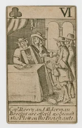 Popish Plot playing card