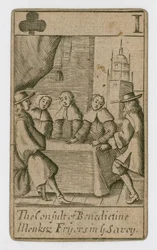 Popish Plot playing card