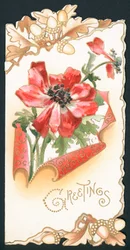 Poppy with Acorns