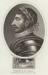 Portrait of Charles IX of France
