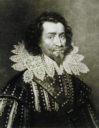 Portrait of George Villiers, 1st Duke of Buckingham (engraved by Richard Earlom and Charles Turner) from Illustrious Characters in British History