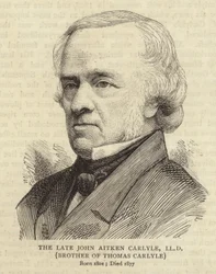Portrait of John Aitken Carlyle, brother of Thomas Carlyle