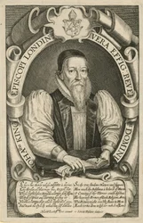 Portrait of John King, Bishop of London 1611-21
