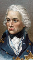 Portrait of Lord Horatio Nelson - From series Leaders of Men - Chromolithography - English School, 20th century