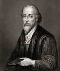 Portrait of Nicholas Ridley, from Lodges British Portraits