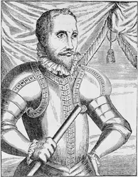 Portrait of Pedro de Valdibia, Governor of Chile