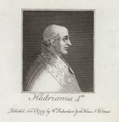 Portrait of Pope Adrian IV