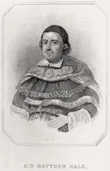 Portrait of Sir Mathew Hale