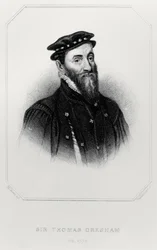 Portrait of Sir Thomas Gresham (1519-79) from 