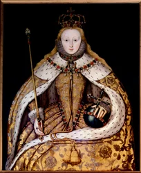 Portrait of Queen Elizabeth I in coronation robes, c. 1600