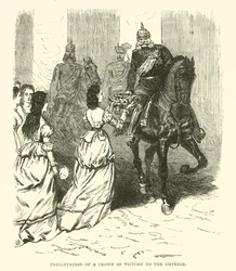 Presentation of a Crown of Victory to the Emperor, March 1871