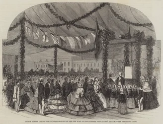 Prince Albert laying the Foundation-Stone of the New Wing of the Licensed Victuallers