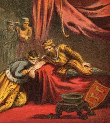 Prince Edward and his Wife