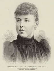 Princess Alexandra of Saxe-Coburg and Gotha