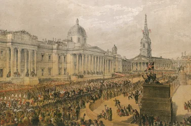 Procession Passing Through the North of Trafalgar Square