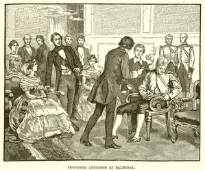 Professor Anderson at Balmoral