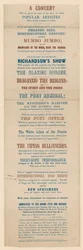 Programme of the grand Fete and Bazaar in aid of the Female School of Art