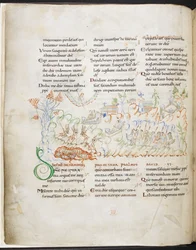 Psalm 6 from the Harley Psalter