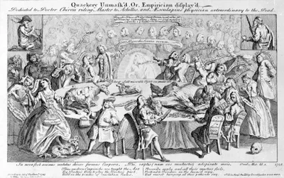 Quackery Unmasked, or Empiricism Displayed: Dedicated to Doctor Chiron, Riding Master to Achilles, and Aesculapius, Physician Extraordinary to the Dead, 1748